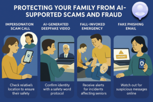 Read more about the article When the Call Isn’t Real: How Families Can Protect Themselves from AI-Powered Scams with My Safety Circle